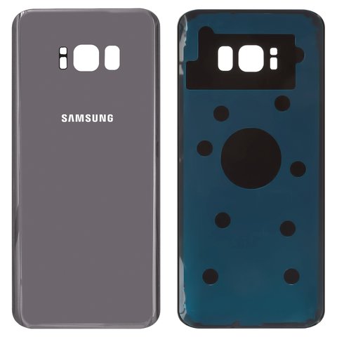 Задня панель корпуса для Samsung G955F Galaxy S8 Plus, фіолетова, сіра, Original PRC , orchid gray