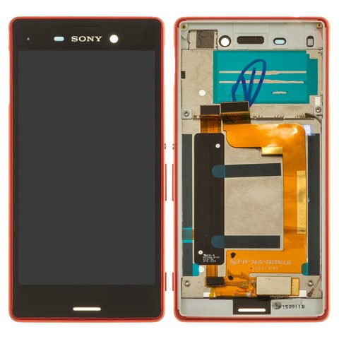 Дисплей для Sony E2303 Xperia M4 Aqua LTE, E2306 Xperia M4 Aqua, E2353 Xperia M4 Aqua, коралловый, Original PRC 