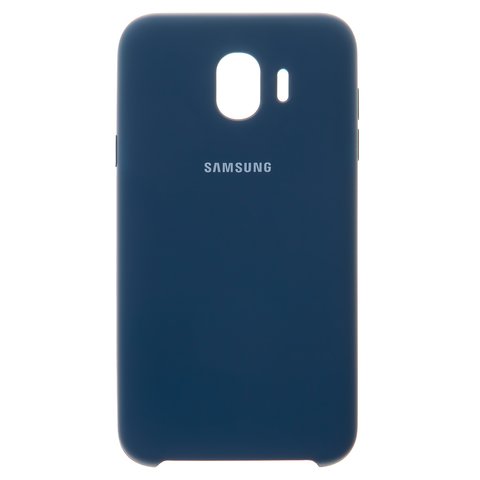 Чохол для Samsung J400 Galaxy J4 2018 , чорний, синій, Original Soft Case, силікон, dark blue 08 
