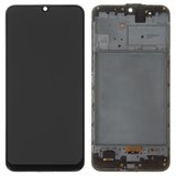 Дисплей для Samsung M315 Galaxy M31, черный, с рамкой, Original (PRC)