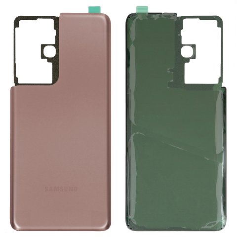 Задня панель корпуса для Samsung G998 Galaxy S21 Ultra 5G, бронзова