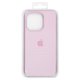 Чехол для Apple iPhone 14 Pro, розовый, Original Soft Case, силикон, pink sand (19) full side
