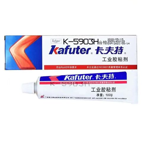 Герметик Kafuter K 5903H, высокотемпературный, 100 г, густой, 315°C