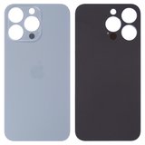 Задняя панель корпуса для iPhone 13 Pro, голубая, не нужно снимать стекло камеры, Original (PRC), sierra Blue, big hole