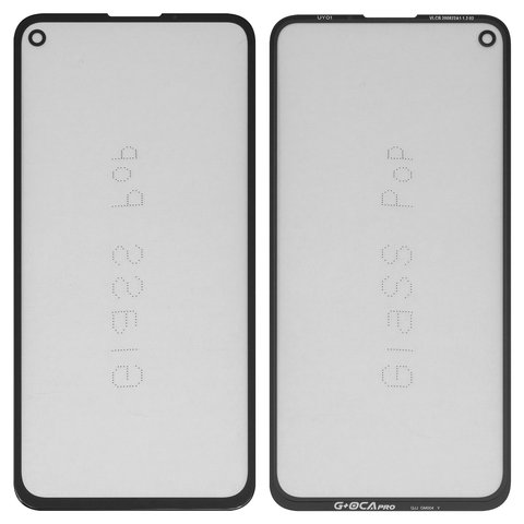 Скло корпуса G+OCA PRO для Google Pixel 4a 5G, з ОСА плівкою, чорне