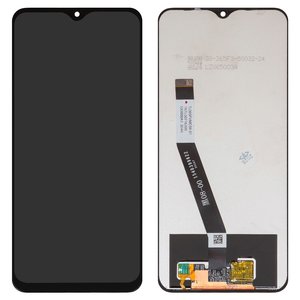 Дисплей для Xiaomi Poco M2, Redmi 9, черный, без рамки, Original, після демонтажу, M2004J19G, M2004J19C