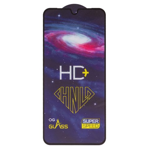 Захисне скло HD+ для Samsung A175 Galaxy A17 4G, 0,33 мм 9H, сумісне з чохлом, Full Glue, чорний