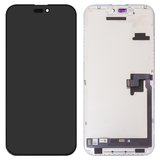 Дисплей JCID для iPhone 16 Pro Max, чорний, з рамкою, High Copy, без помилки, (OLED) soft, Diagnosable, 120Hz