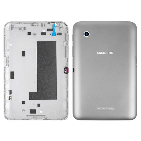 Задняя панель корпуса для Samsung P3110 Galaxy Tab2 , серая, версия Wi Fi 