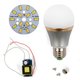 LED Light Bulb DIY Kit SQ-Q22 7 W (warm white, E27)
