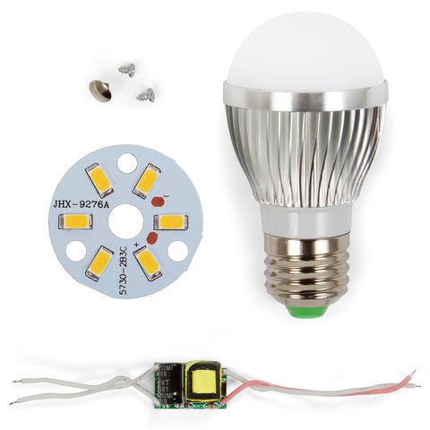 Juego de piezas para armar lámpara LED regulable SQ Q01 5730 3 W luz blanca cálida, E27 