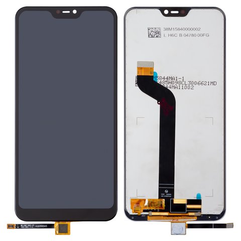 Pantalla LCD puede usarse con Xiaomi Mi A2 Lite, Redmi 6 Pro, negro, Original PRC , M1805D1SG