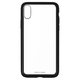 Чехол Baseus для Apple iPhone XS, черный, прозрачный, пластик, #WIAPIPH58-YS01