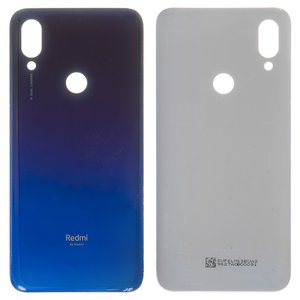 Panel trasero de carcasa puede usarse con Xiaomi Redmi 7, azul, M1810F6LG, M1810F6LH, M1810F6LI