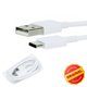 USB Cable Samsung, (USB type-A, USB type C, 80 cm, white, Original) #GH39-01999A