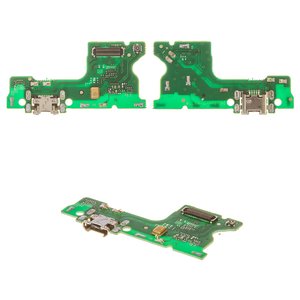Flat Cable compatible with Huawei Y7 2019 , charge connector, with microphone, Copy, charging board 
