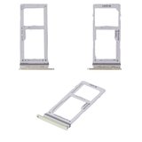 Sujetador de tarjeta SIM puede usarse con Samsung G973 Galaxy S10, G975 Galaxy S10 Plus, amarillo, con soporte para MMC, dual SIM