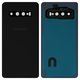 Housing Back Cover compatible with Samsung G973 Galaxy S10, (black, with camera lens)