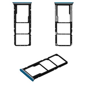 SIM Card Holder compatible with Xiaomi Redmi 9A, green, M2006C3LG, M2006C3LI, M2006C3LC 