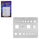 BGA Stencil Mechanic S24-03 compatible with Apple iPhone 6S, iPhone 6S Plus