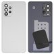 Housing Back Cover compatible with Samsung A528 Galaxy A52s 5G, (white, with camera lens)