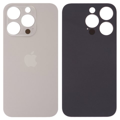 Housing Back Cover compatible with iPhone 14 Pro, golden, no need to remove the camera glass, Original PRC , big hole 