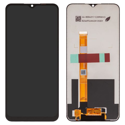 LCD compatible with Realme C21Y, C25Y, black, without frame, Box , RMX3261, RMX3263, RMX3265, RMX3268, RMX3269, LM5C3653F0 A1, SKI651 C99 V0.1, SKI651 C99 V0.2 