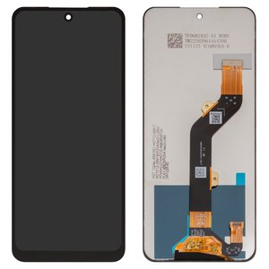 LCD compatible with Tecno Pova Neo 3 LH6n , black, without frame, original change glass 