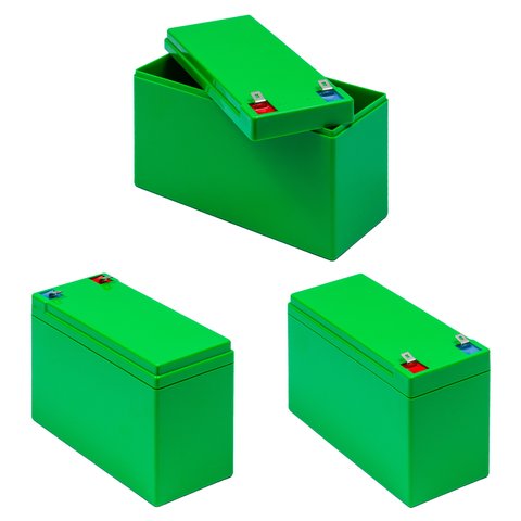 Case for 18650 Batteries 3x7, empty, 150x65x95 mm 