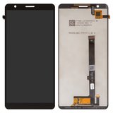 LCD compatible with ZTE Blade A31 Plus, (black, without frame, Copy, SHI600-B02)