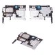 Speaker compatible with Samsung F956 Galaxy Z Fold6, (in frame)