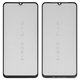 Housing Glass G+OCA PRO compatible with Vivo V20, V20 (2021), V21E, V23E, V23E 5G, (with OCA film, black)