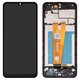Дисплей для Samsung A045 Galaxy A04, черный, с рамкой, High Copy