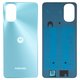 Housing Back Cover compatible with Motorola Moto G22 XT2231, (blue, iceberg blue)