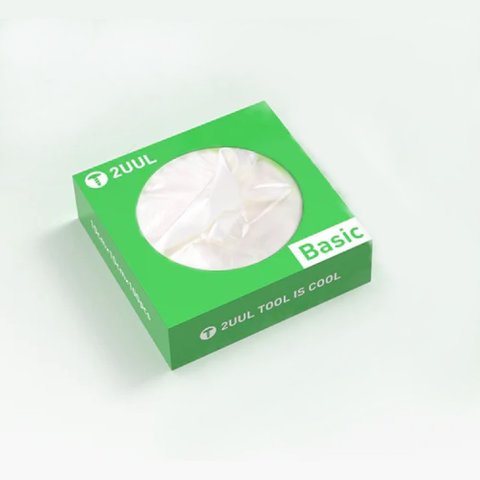 Microfiber Cloth 2UUL CL01, for dust and fingerprints removing, 100 pcs., 100*100 mm 