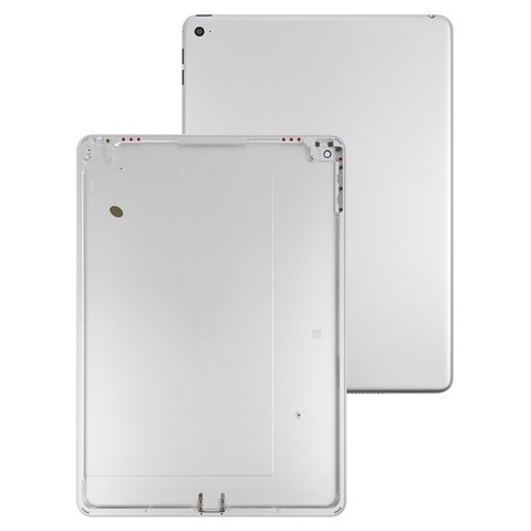 Housing Back Cover compatible with Apple iPad Air 2, silver, version Wi Fi  