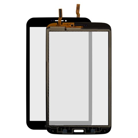 Touchscreen compatible with Samsung T3100 Galaxy Tab 3, T3110 Galaxy Tab 3, black, version 3G  