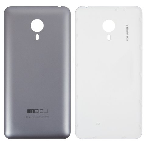 Battery Back Cover compatible with Meizu MX4 Pro 5.5", silver 