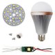 LED Light Bulb DIY Kit SQ-Q24 12 W (cold white, E27), Dimmable