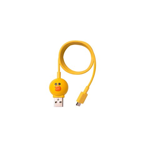 Micro USB 5 контактный кабель для подключения смартфона Line Friends – Sally 