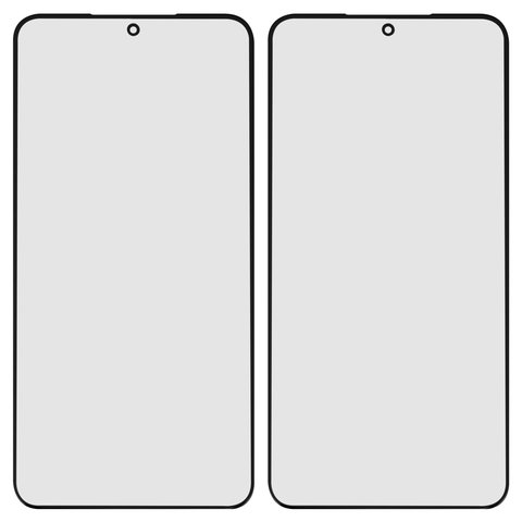 Housing Glass compatible with Samsung S901 Galaxy S22 5G, black