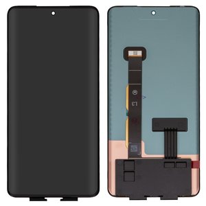 Дисплей для Motorola Edge 40, Edge 40 Neo, черный, без рамки, Original PRC 