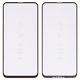 Housing Glass G+OCA PRO compatible with Huawei P Smart Z, Y9 Prime (2019), (with OCA film, black)