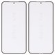 Housing Glass G+OCA PRO compatible with Samsung S926 Galaxy S24 Plus, (with OCA film, black)