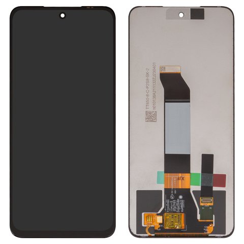 Дисплей для Xiaomi Poco M3 Pro, Poco M3 Pro 5G, Redmi Note 10 5G, Redmi Note 10T 5G, черный, без рамки, Box 