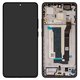 Дисплей для Xiaomi Poco X7 Pro, черный, с рамкой, Original (PRC), 2412DPC0AG, 2412DPC0AI