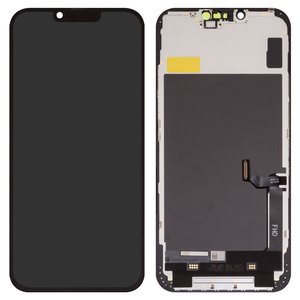 Дисплей для iPhone 14 Plus, черный, с рамкой, AAA, TFT , ZY, LTPS FHD