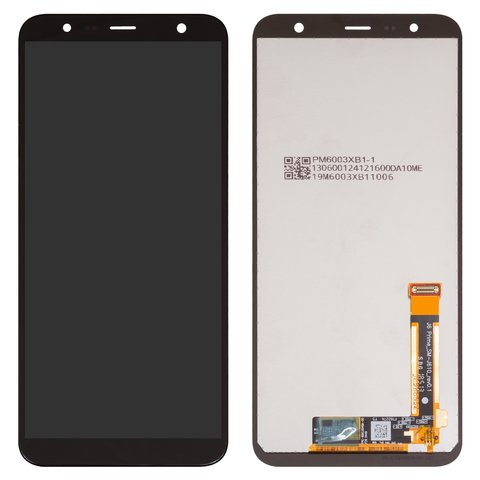 LCD compatible with Samsung J415 Galaxy J4+, J610 Galaxy J6+, black, without frame, High Copy 
