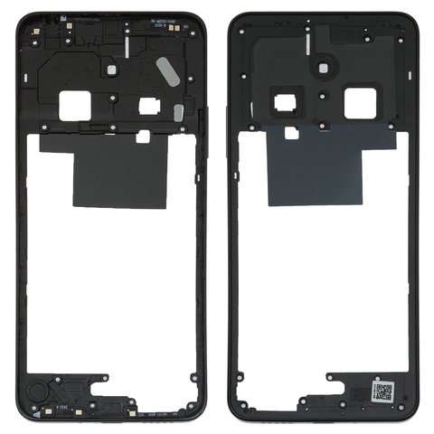 Housing Middle Part compatible with Xiaomi Redmi 14C 4G, black 