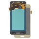 Pantalla LCD puede usarse con Samsung J500 Galaxy J5, dorado, sin marco, original (vidrio reemplazado)